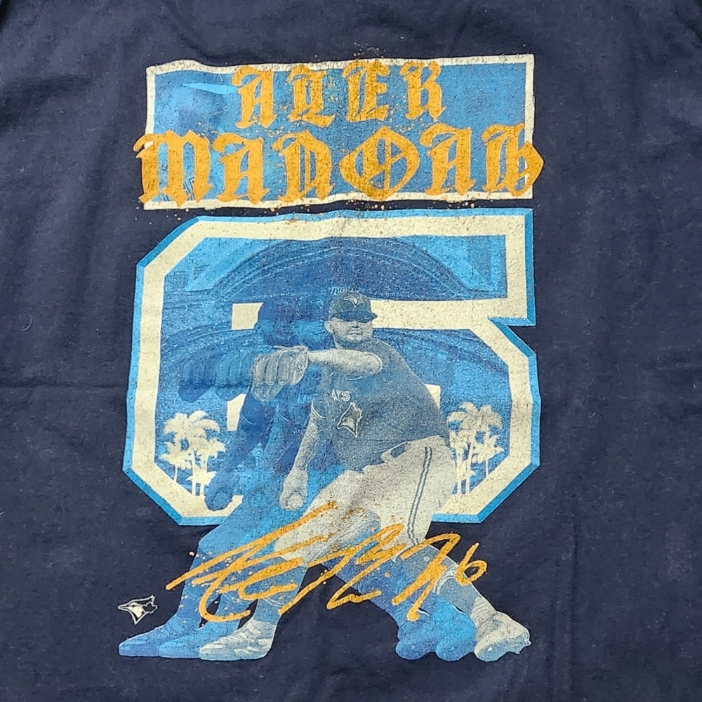 ATC T-Shirt Alek Manoah Designed Toronto Blue Jays T-Shirt Giveaway Men's XL